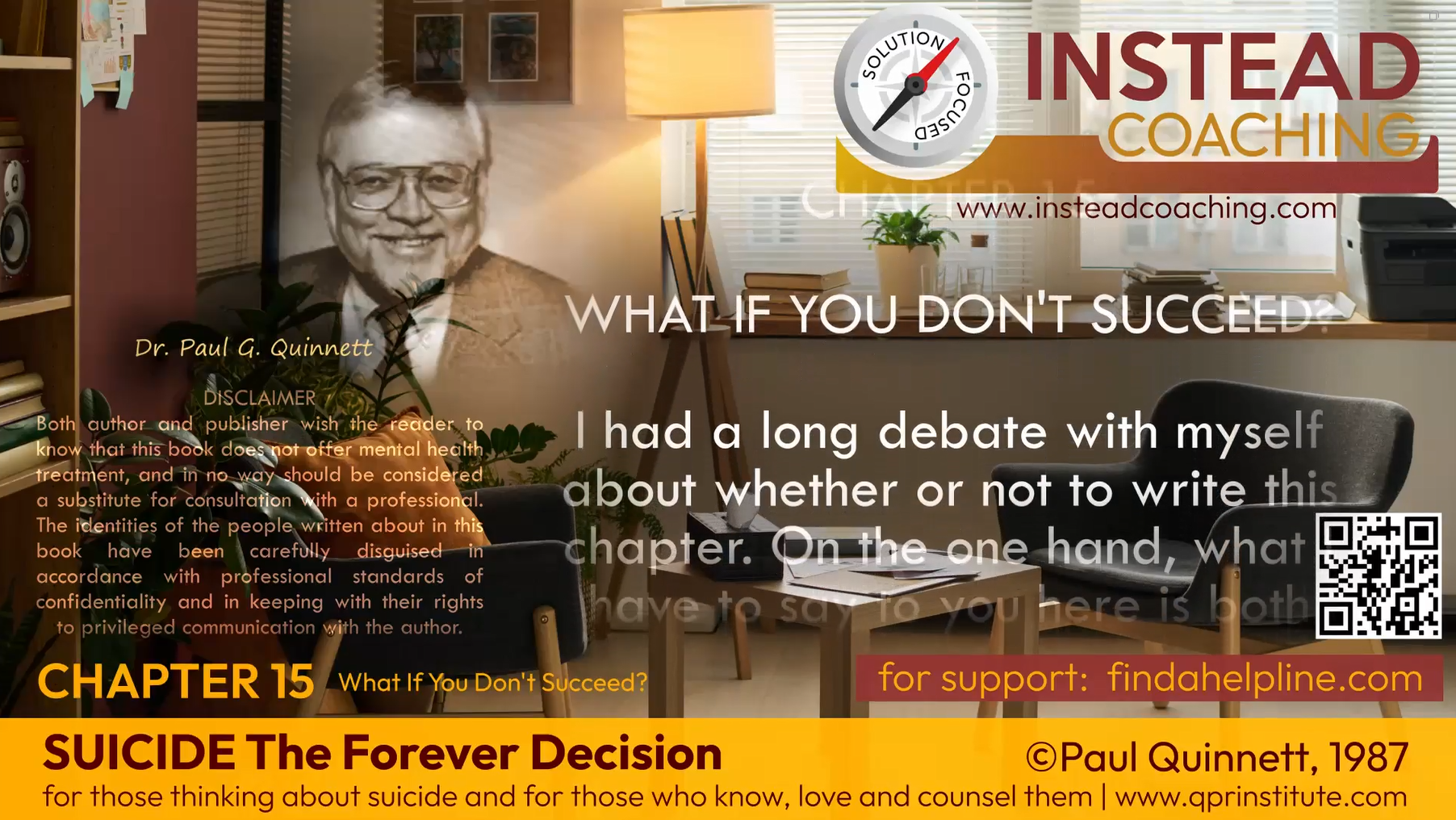 Photo - eBook - CHAPTER 15 | What If You Don't Succeed?