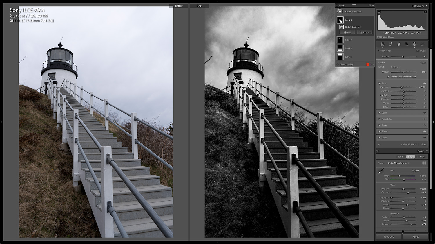 Post Produzione con Lightroom Classic