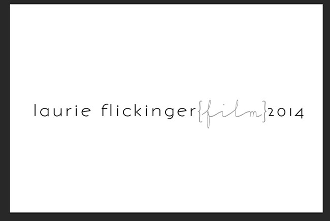 Creating a watermark in photoshop: Step 3