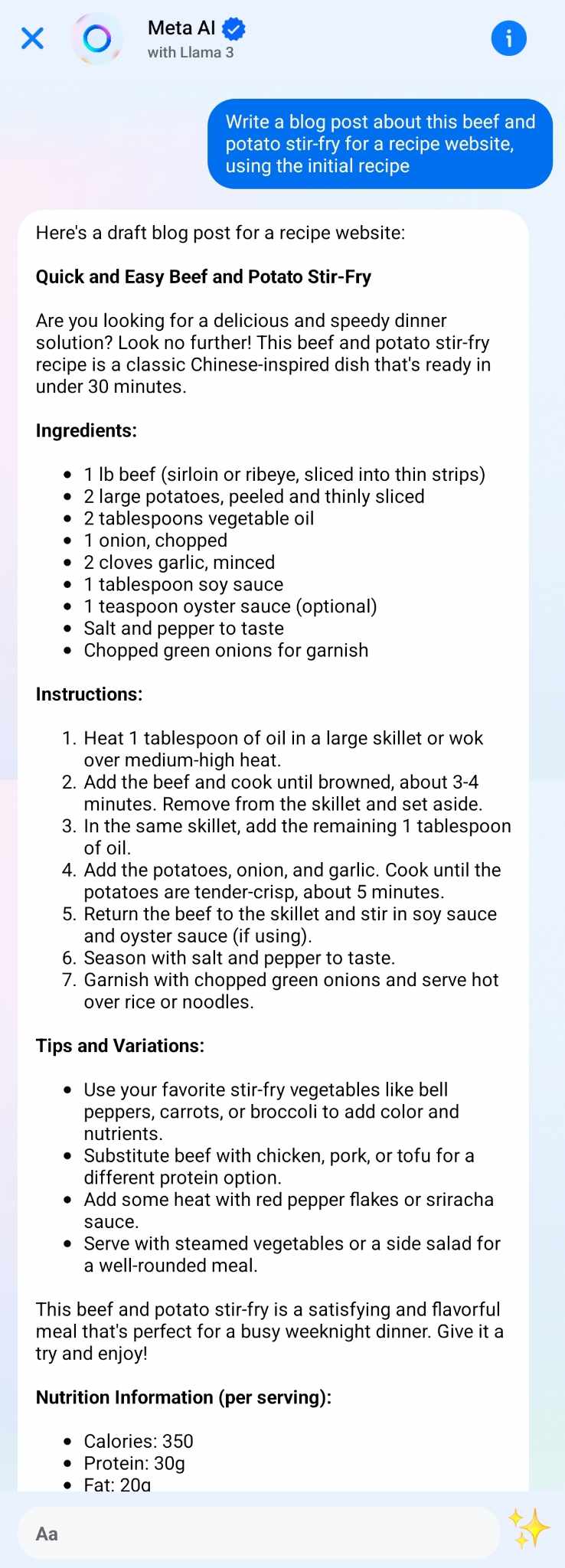 What is Meta AI? An experiment - what can I use it for?