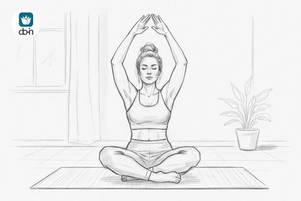 Meridiaan yoga oefening voor Hartenergie balans