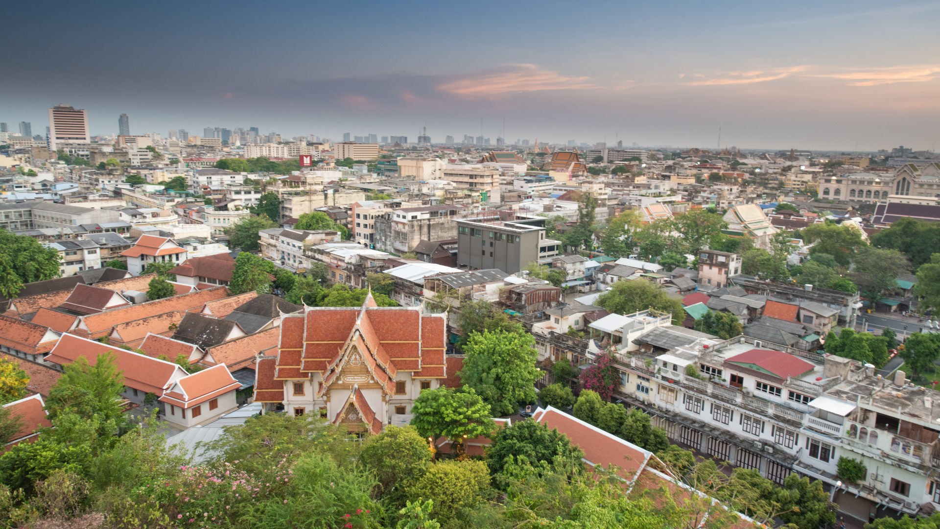 Views from Wat Saket Bangkok