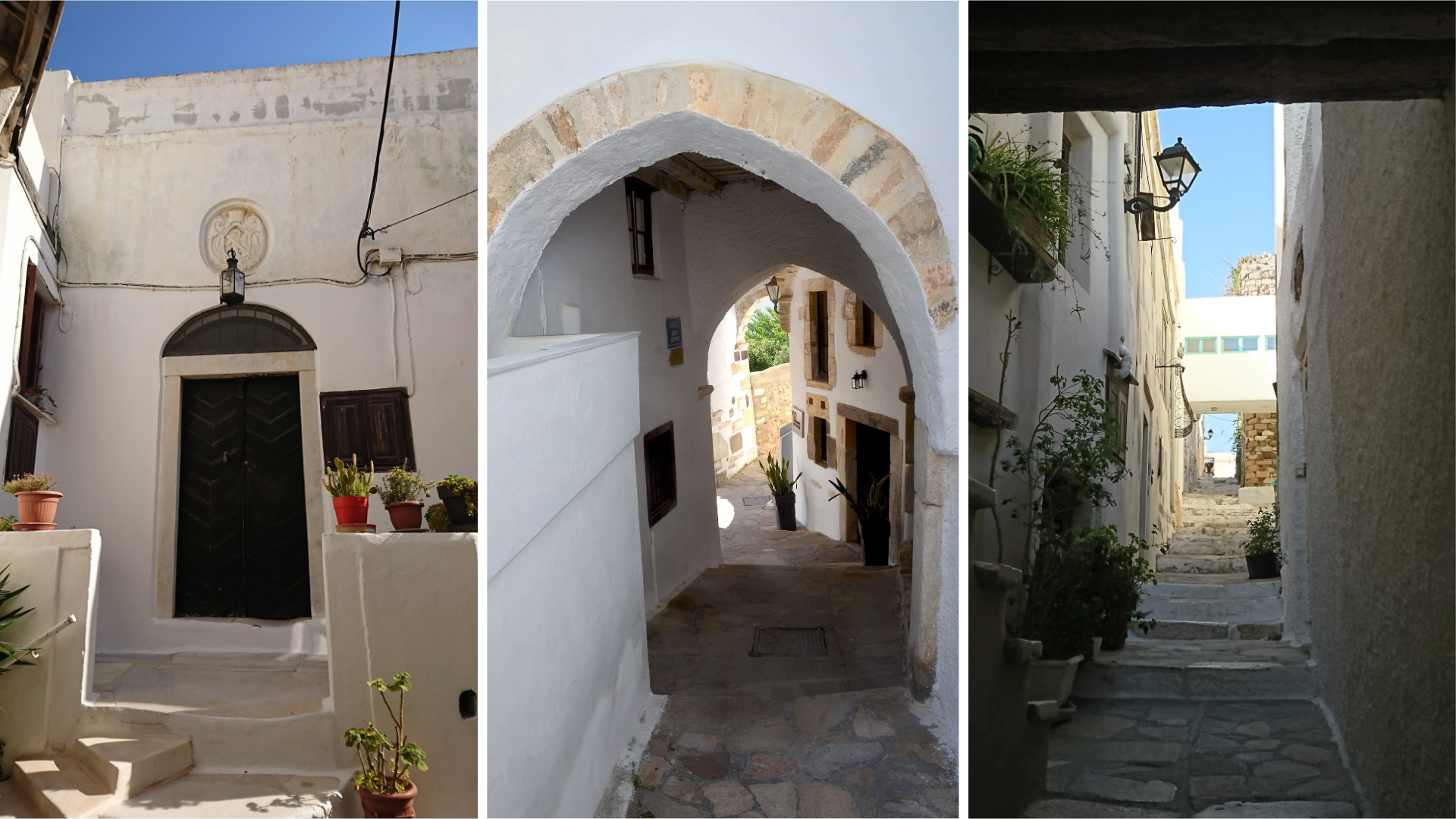Lanes of Chóra Old Town Náxos