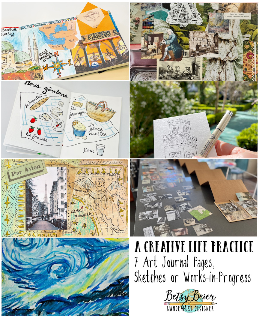 A Creative Life Practice: 7 Sketches from my Journals