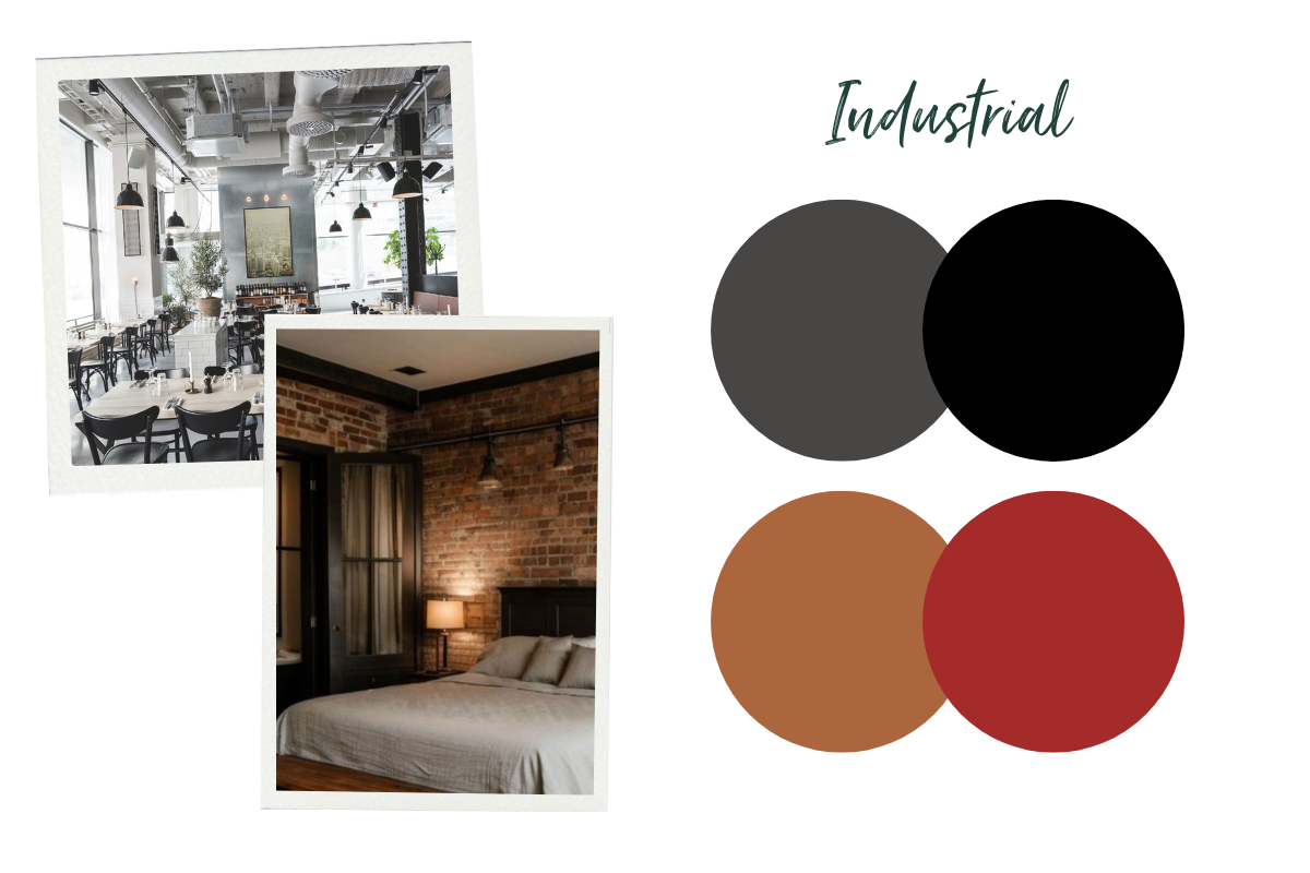 Colours for industrial interiors