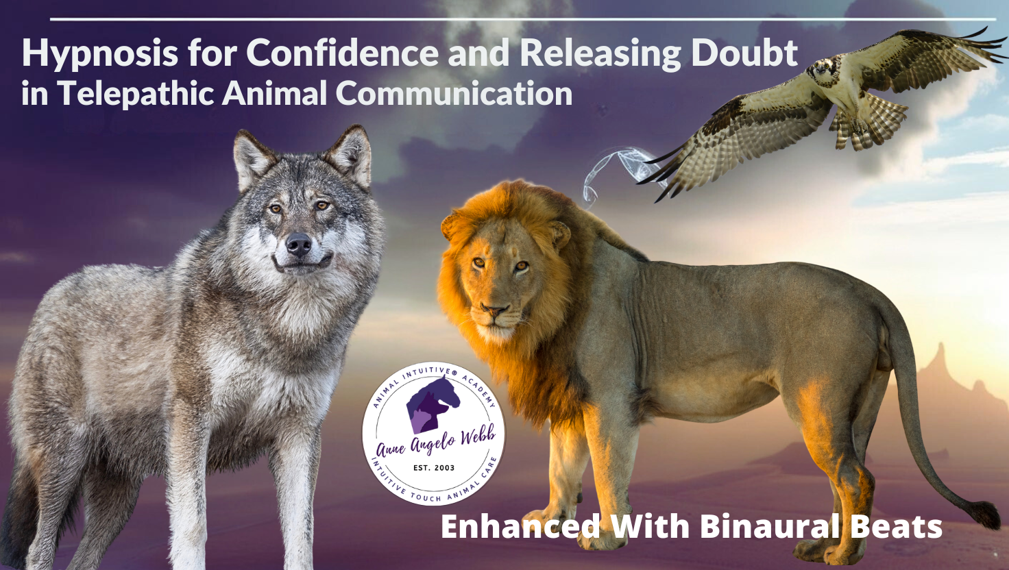 Hypnosis For Confidence and Clearing Blocks In Telepathic Animal Communication With Binaural Beats 