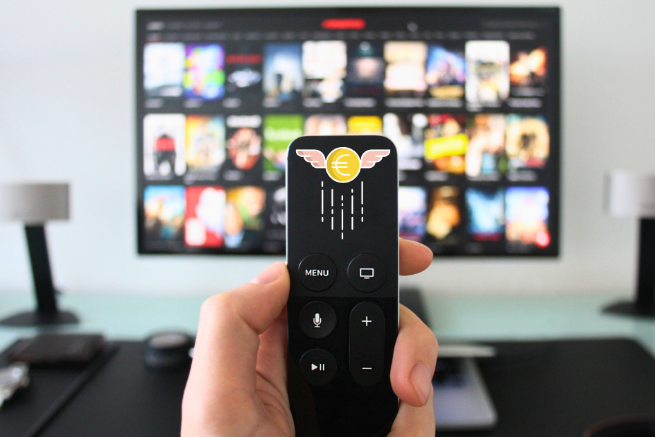 Télécommande télé abonnements streaming argent s'envole - organisation budget gestion abonnements inutilisés économies éviter gaspillage finances habitude