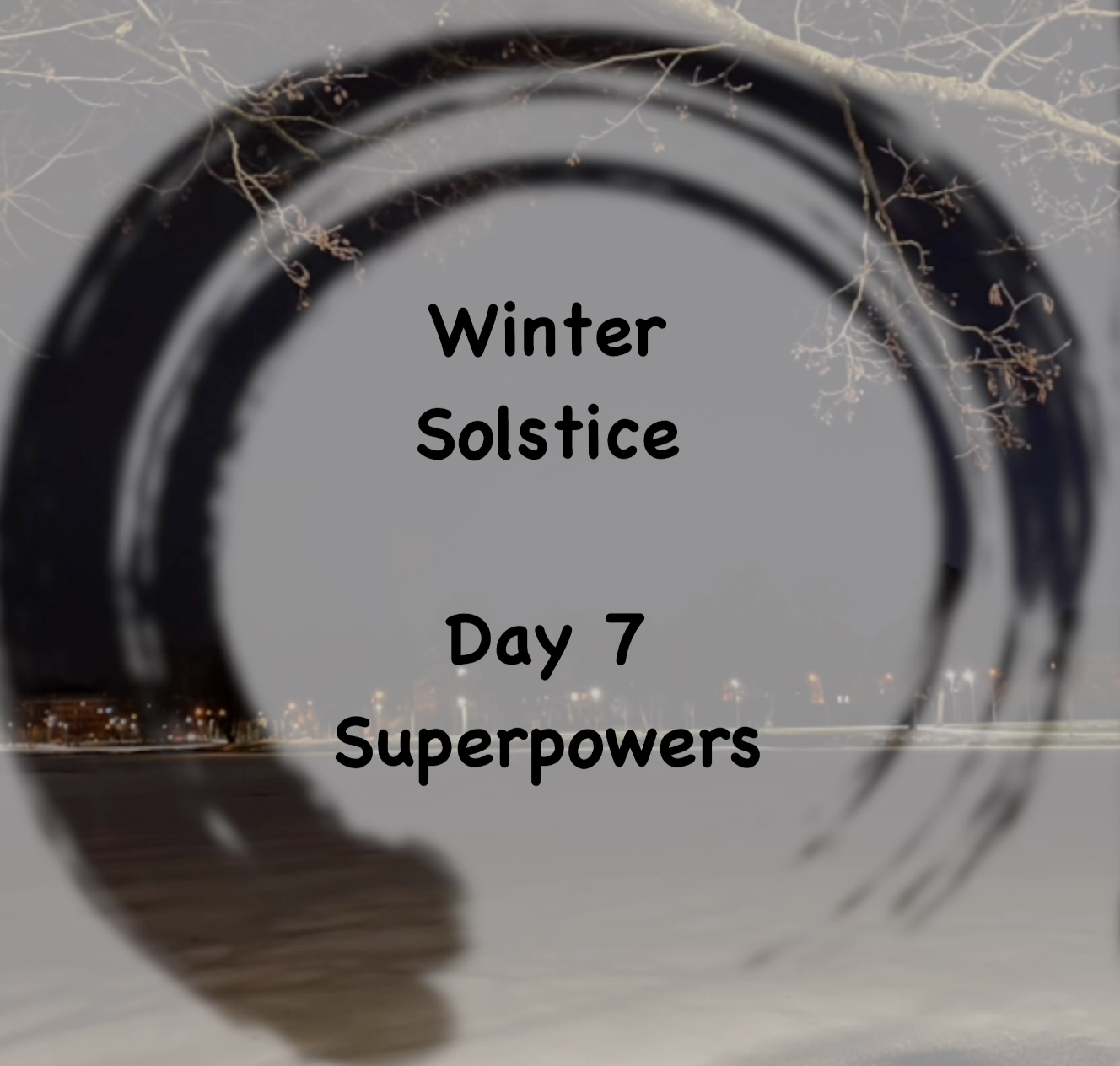 Taichifanflow: winter solstice daily meditation - day 7