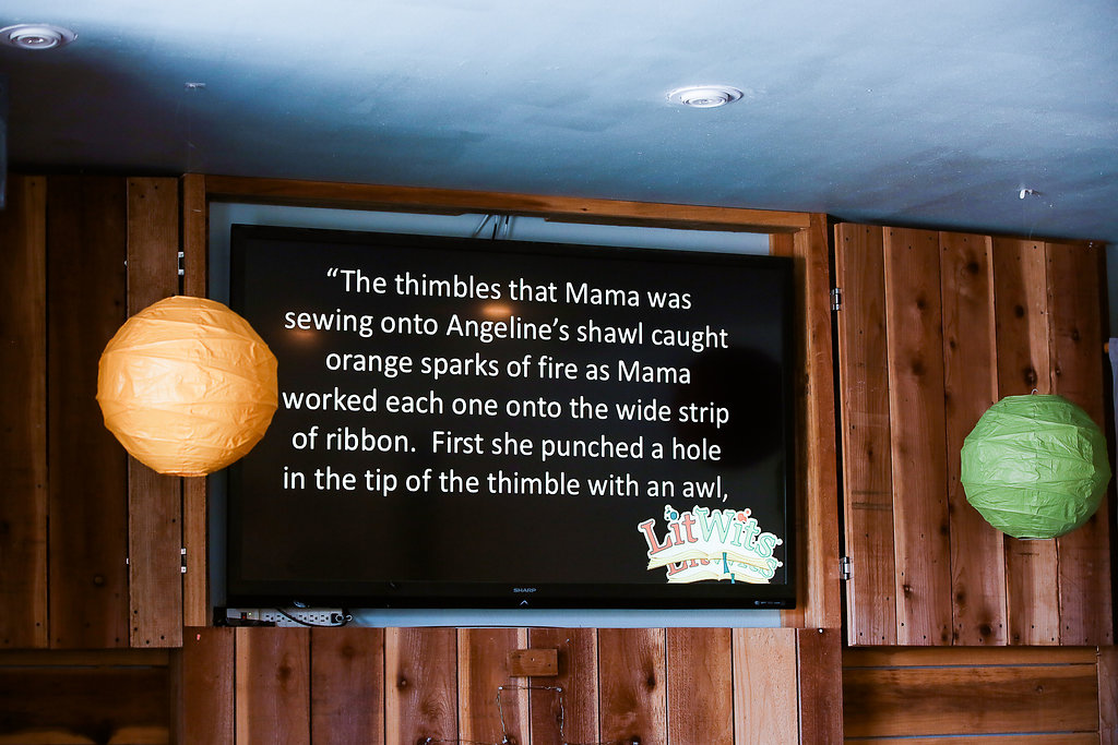Quote about thimbles from THE BIRCHBARK HOUSE by Louise Erdrich - for creative teaching idea from LitWits Workshops