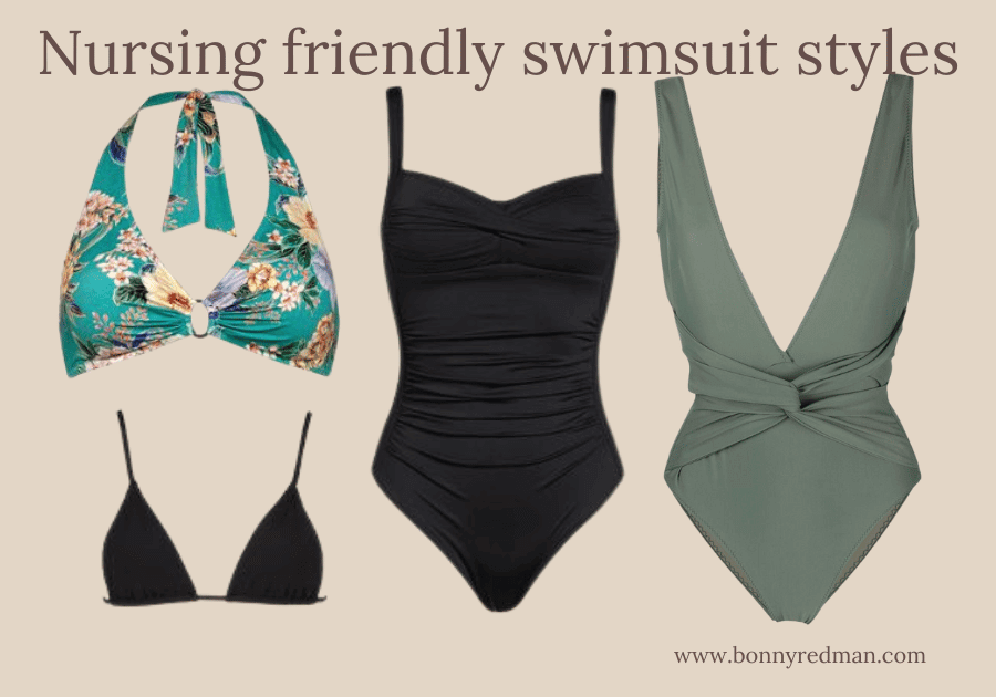 Nursing friendly swimsuit online