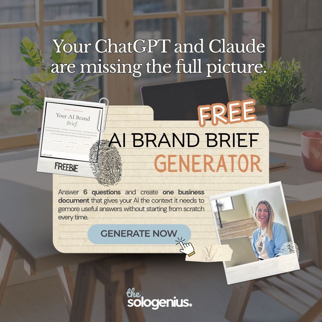 AI Brand Brief Generator - FREE download