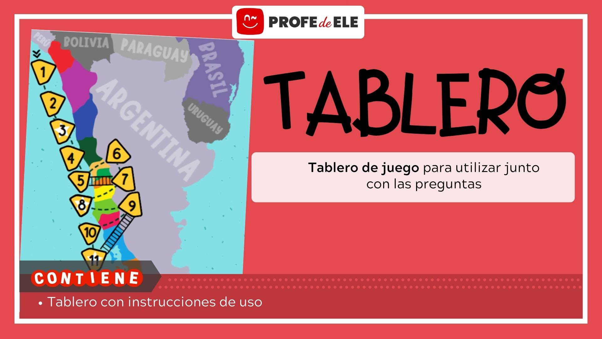 Juego para aprender sobre Chile en español