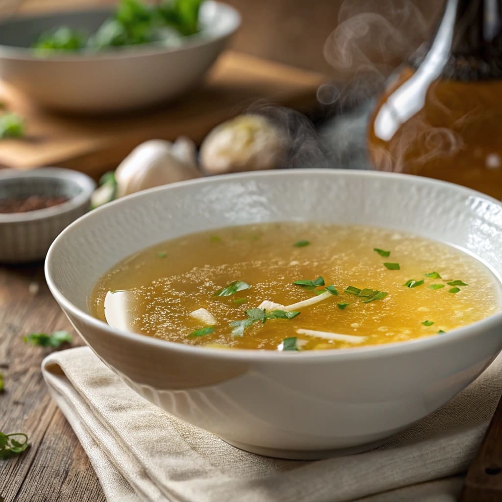 Bouillon de légumes sans FODMAP 