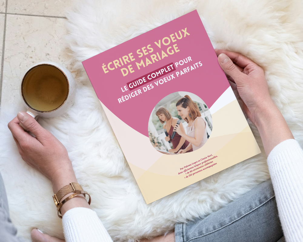 Guide pour écrire ses voeux de mariage