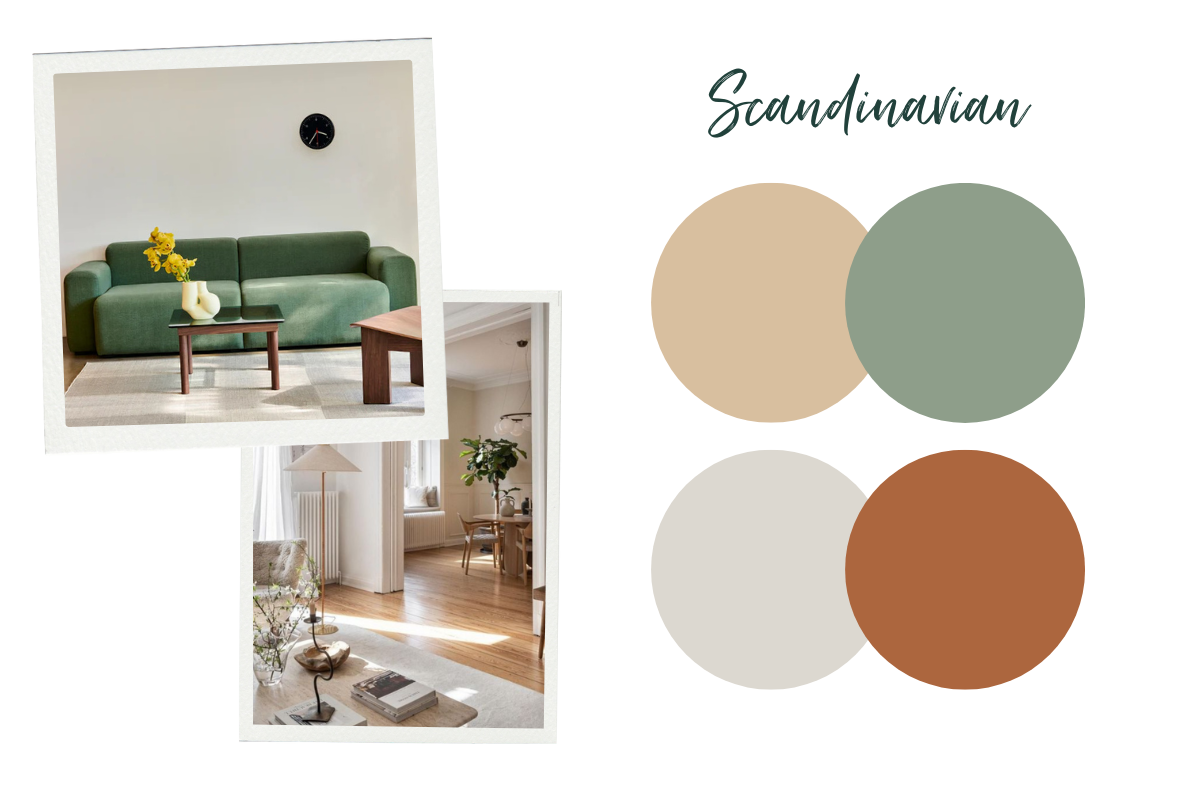 Colours for scandianvian interiors