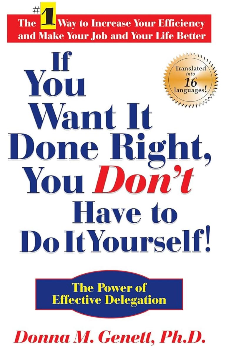 Struggling to delegate effectively? This short book taught me so much!