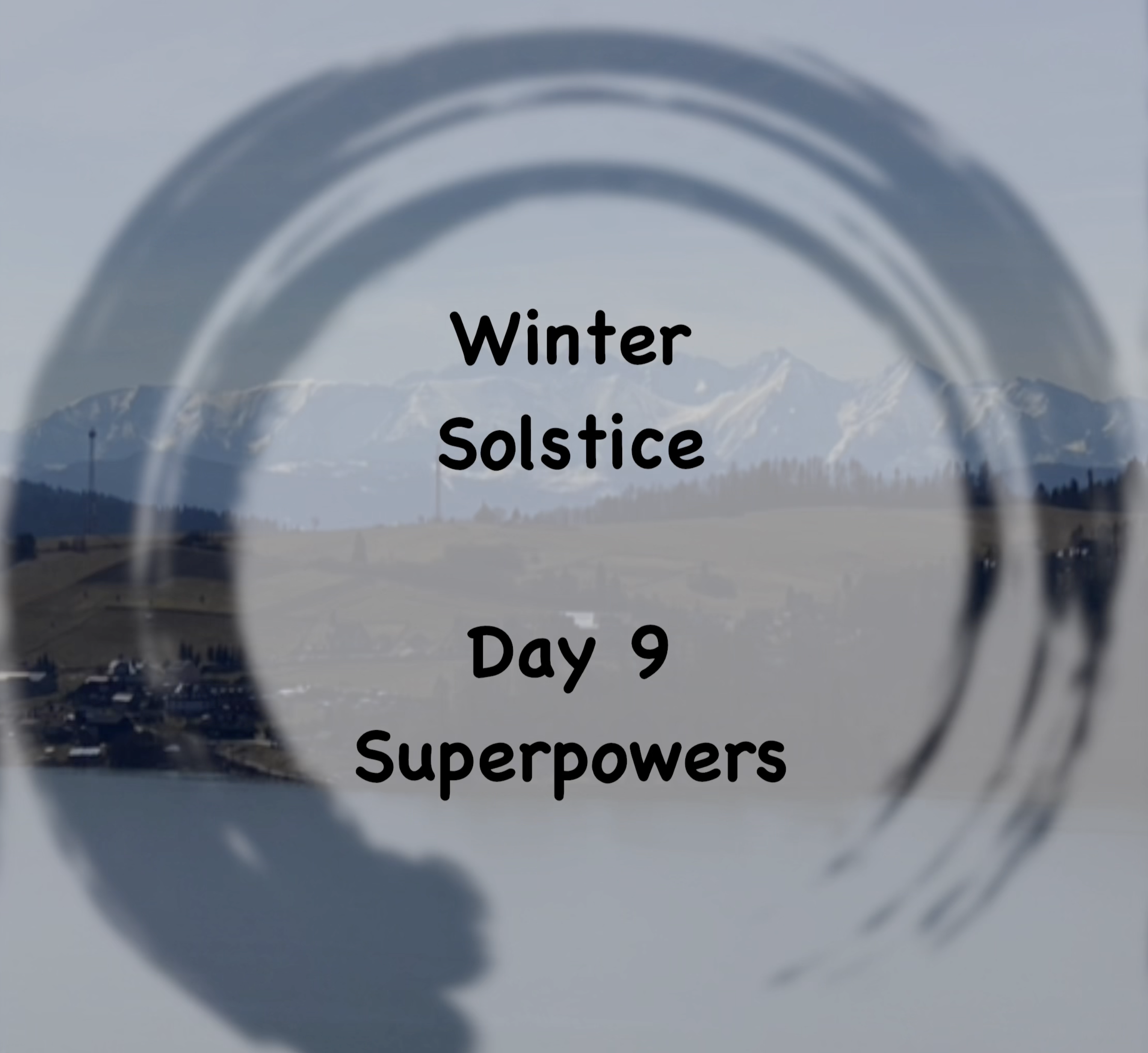 Taichifanflow: winter solstice daily meditation - day 9
