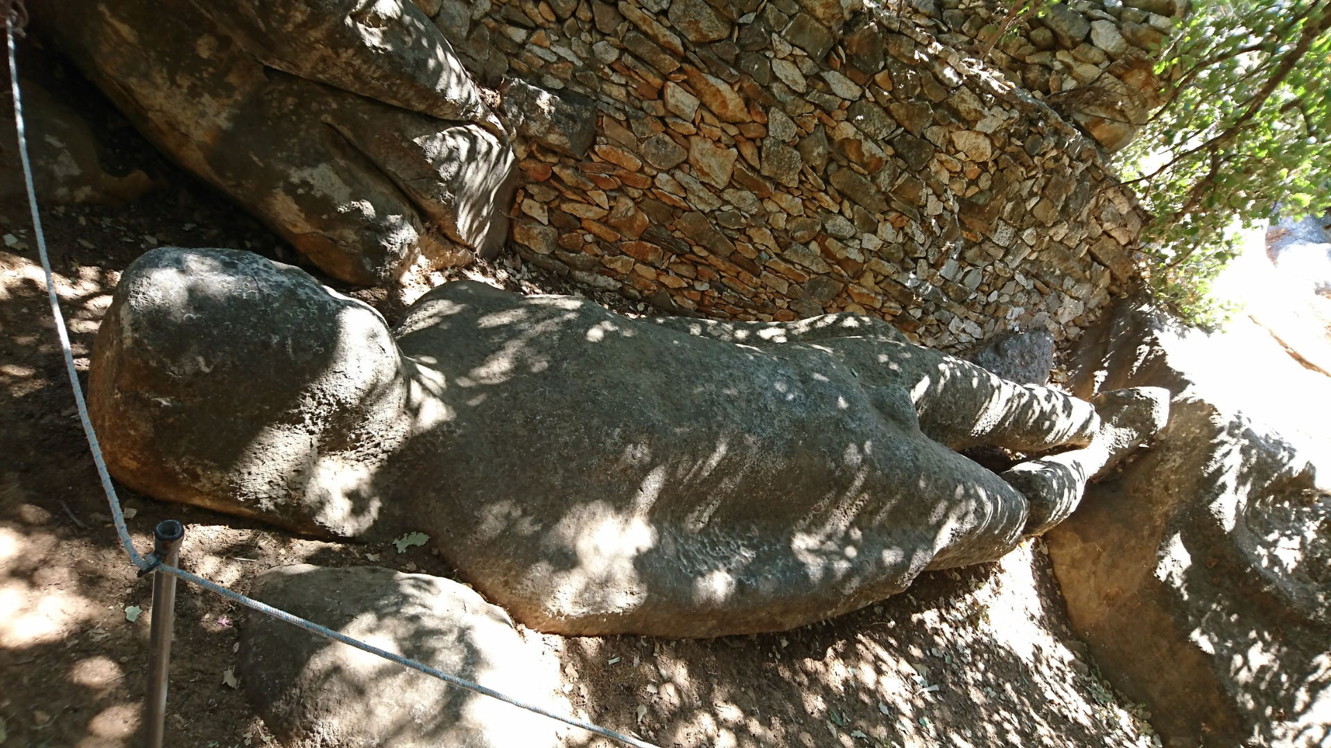 Kouros of Flério near village of Apóllonas Náxos