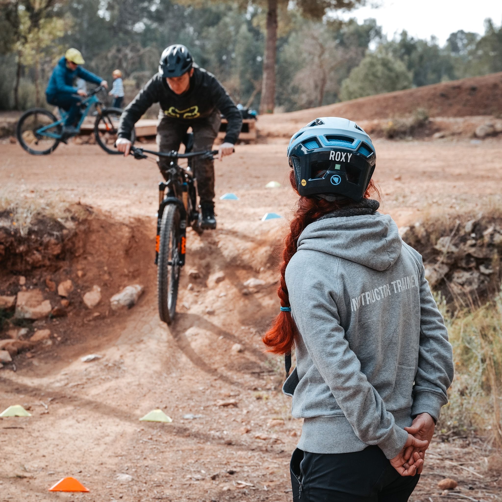 Mountain Bike Instructor Certification - Braking Drills