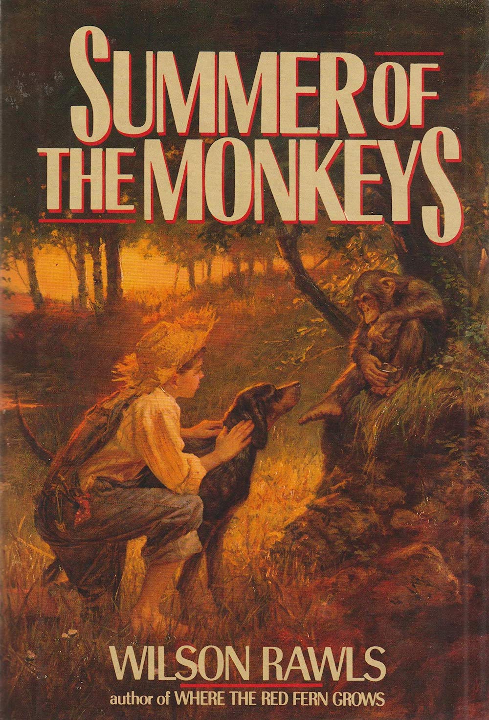 SUMMER OF THE MONKEYS by Wilson Rawls