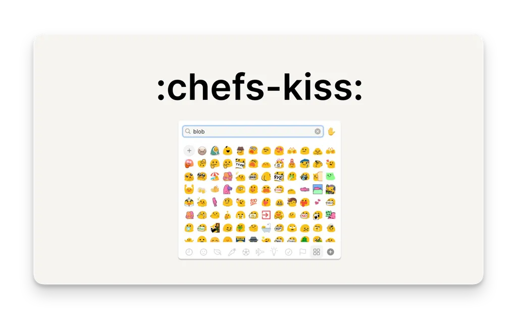 sélectionner des nouveaux emojis