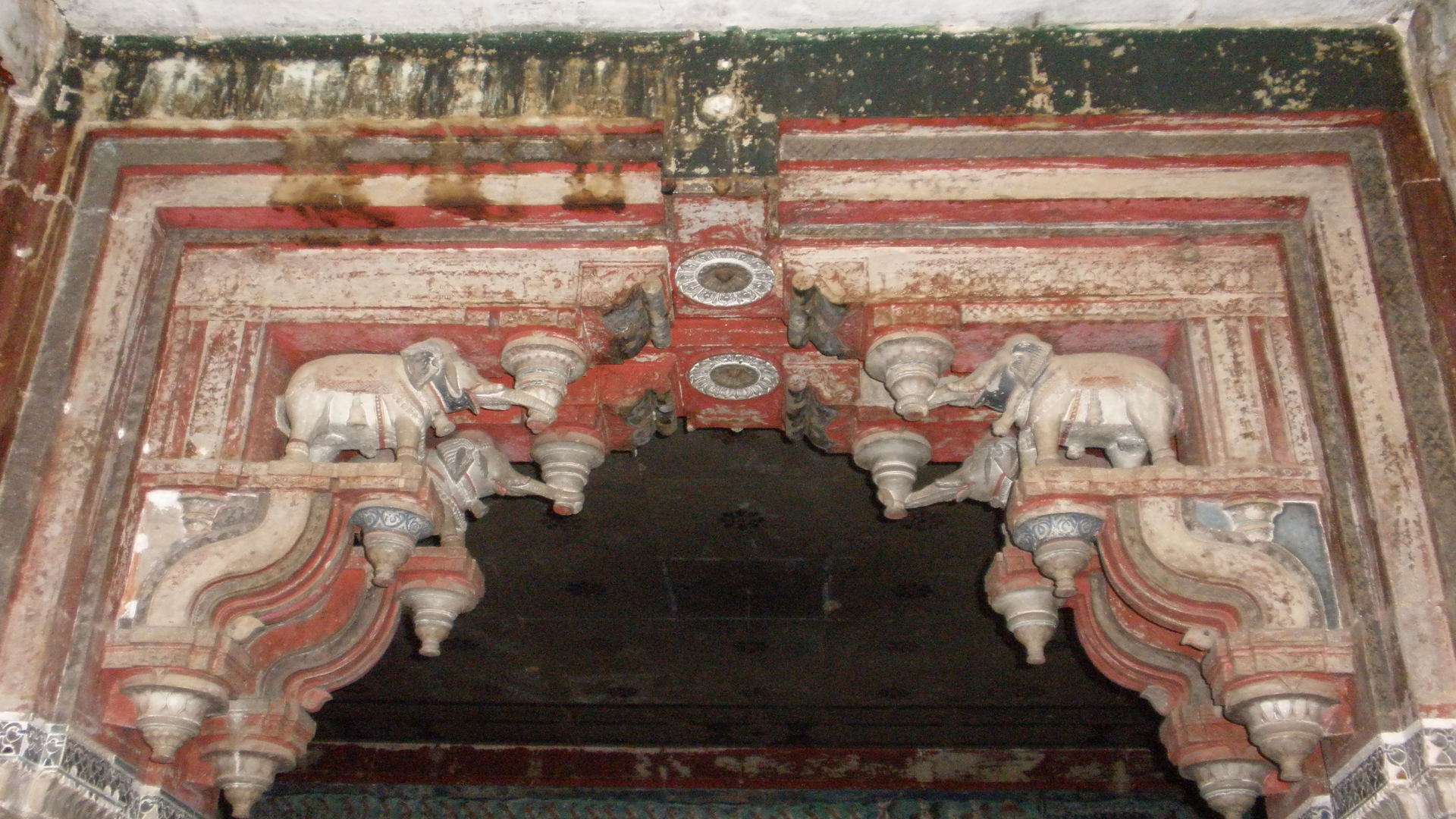 Badal Mahal Internal elephant doorway, Garh Palace, Bundi