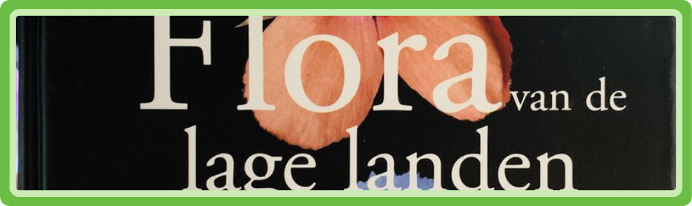 Omslag van het boek Flora van de lage landen door Jan Marijnissen