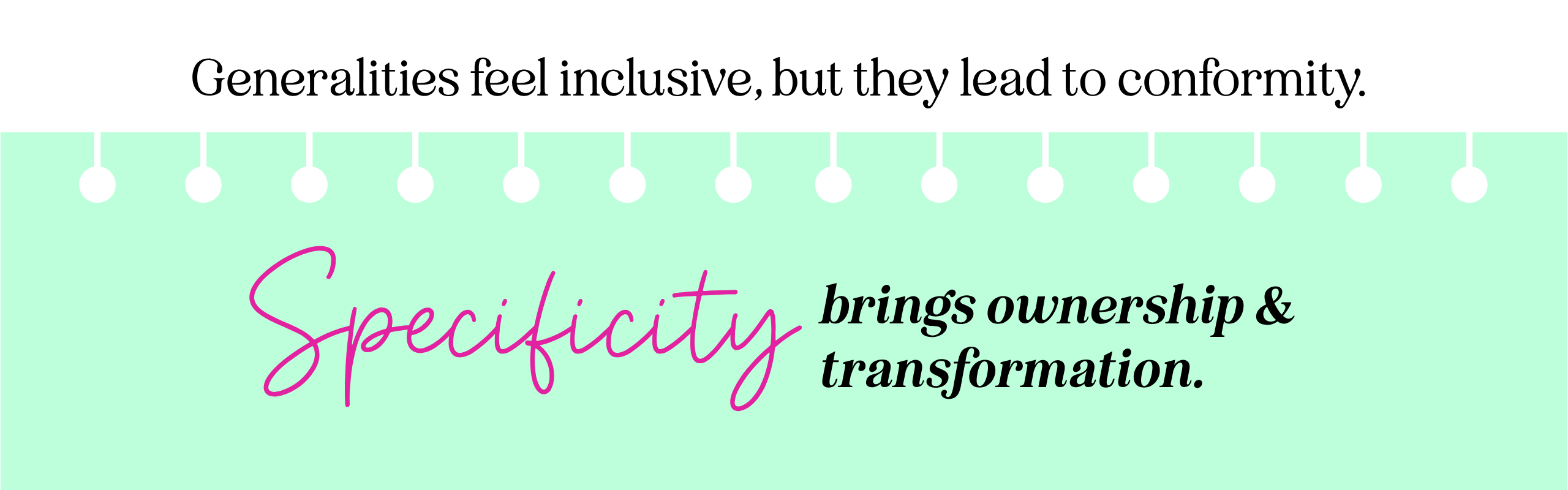 quote graphic illustrating the impact of vague versus clear teaching in Christian communication