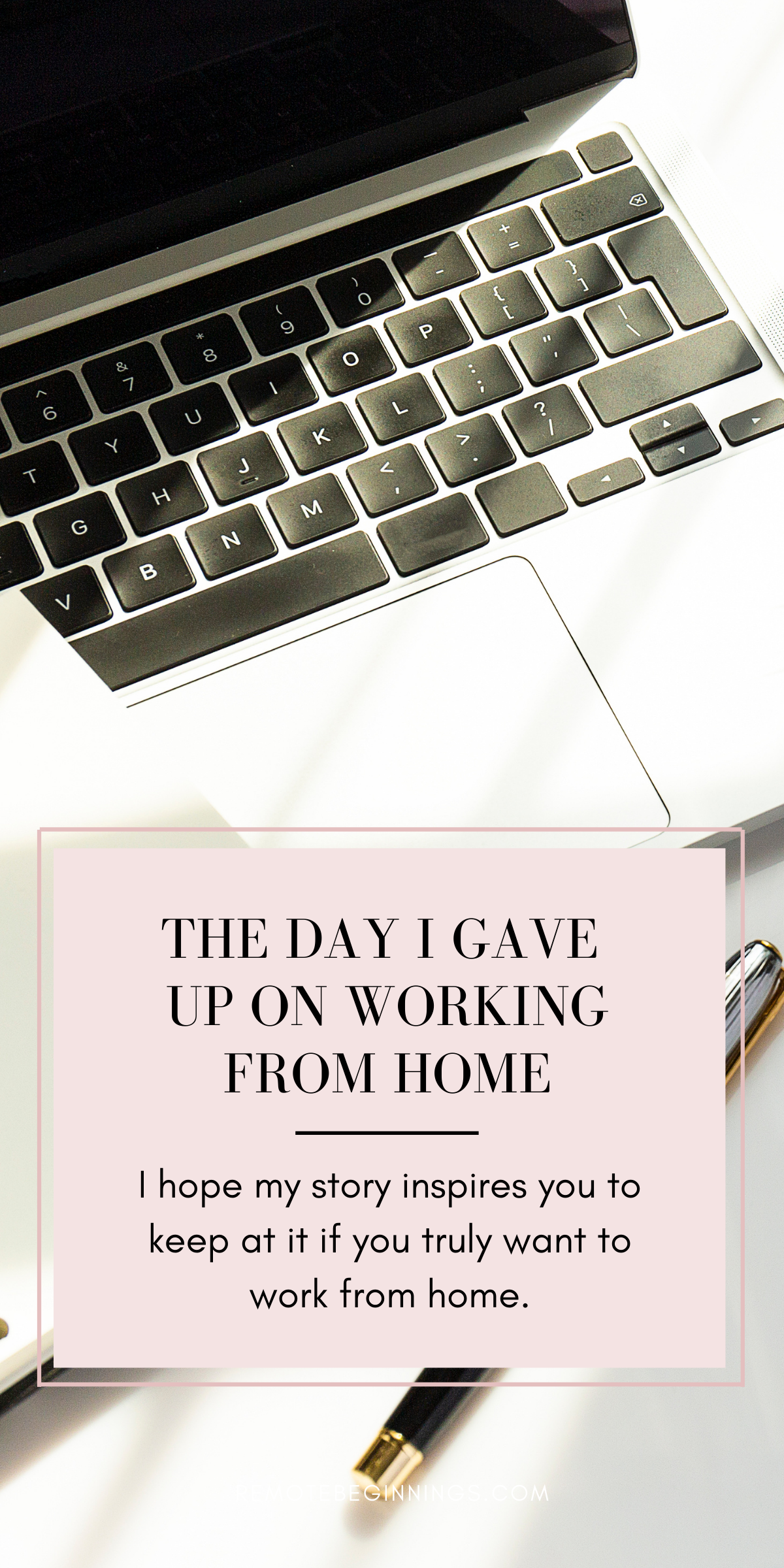 The Day I Gave Up On Working From Home