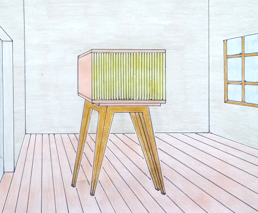 Isometric Furniture Drawing