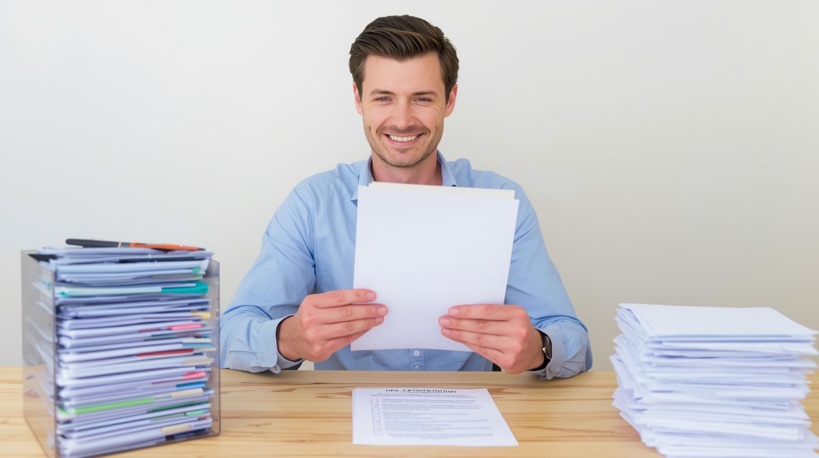 Completed BS7858 screening documentation and assessment process