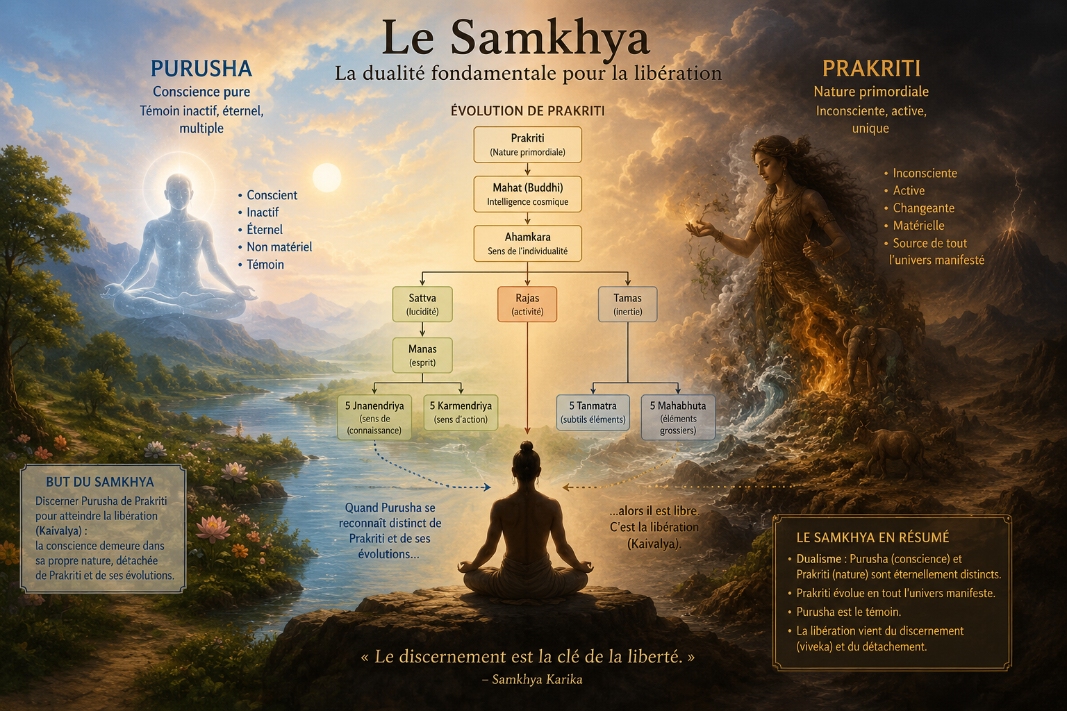 Résumé du Samkhya - Alex Blake Yoga