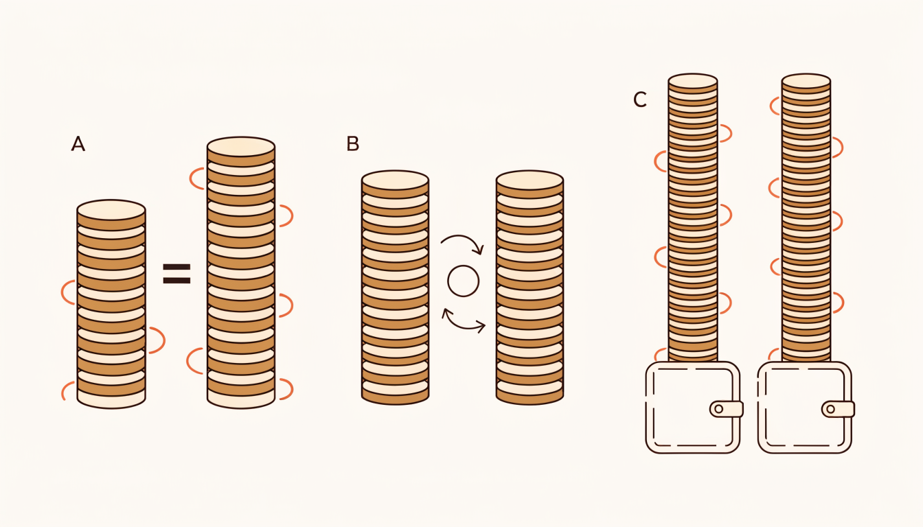 Comparaison 50/50 vs reste à vivre identique pour un couple avec des revenus inégaux : Lucas 3 200 € et Marie 1 800 €