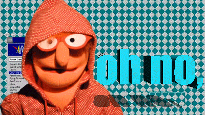 funny image of "hackers" cartoon - using podia to blog with notion