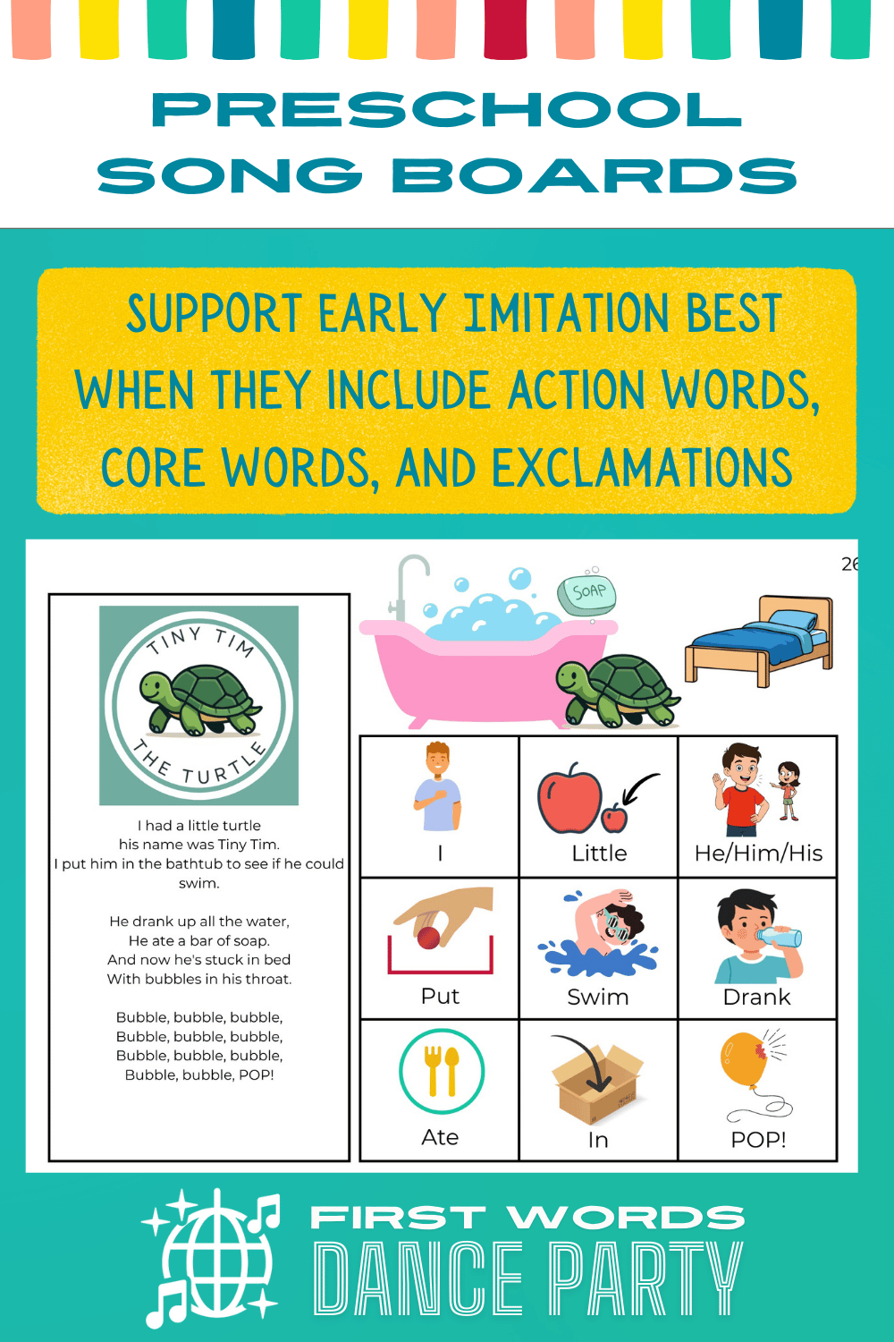 The most important features to look for in preschool song boards for the most impact in speech therapy sessions.