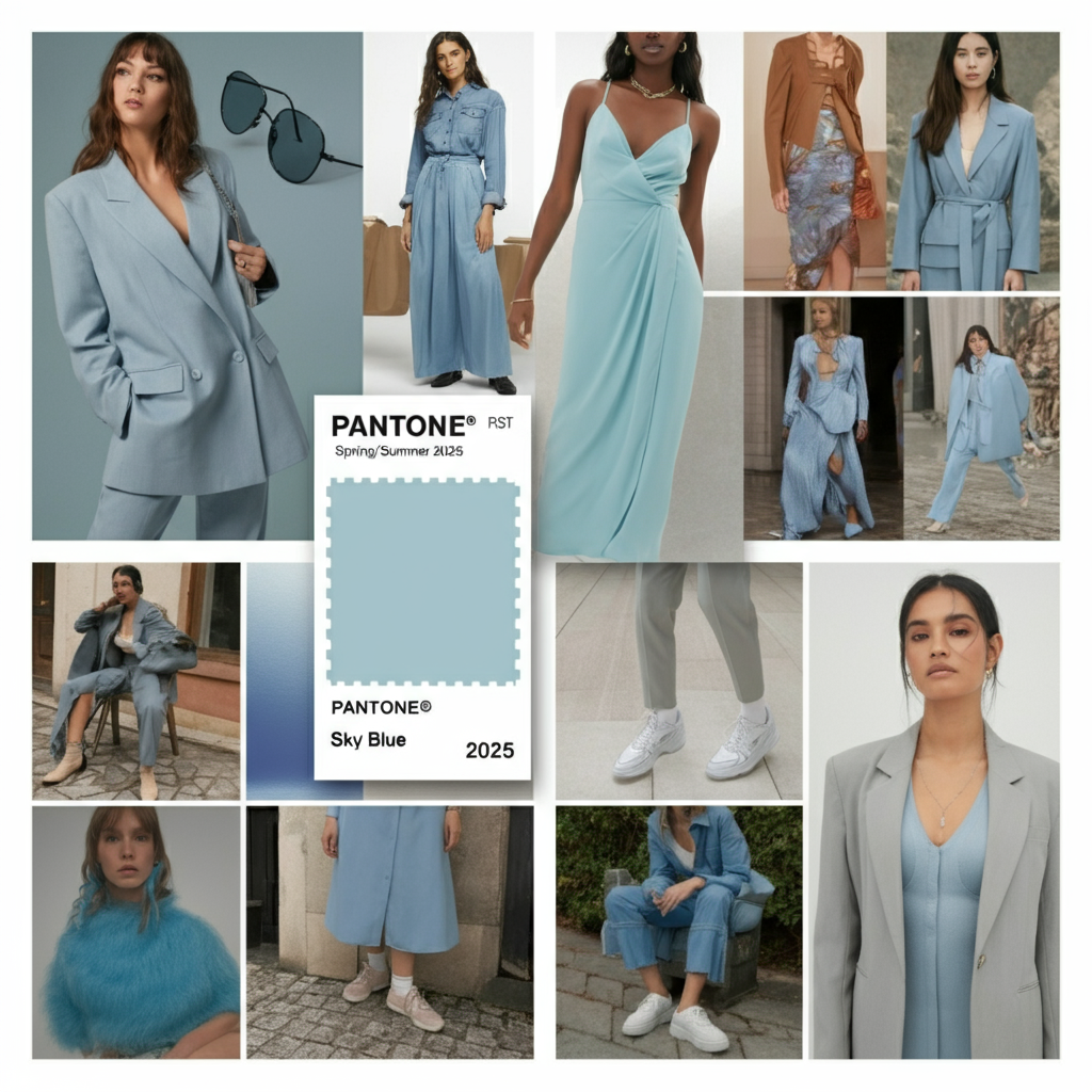 Sky Blue is Trending This Spring/Summer 2025