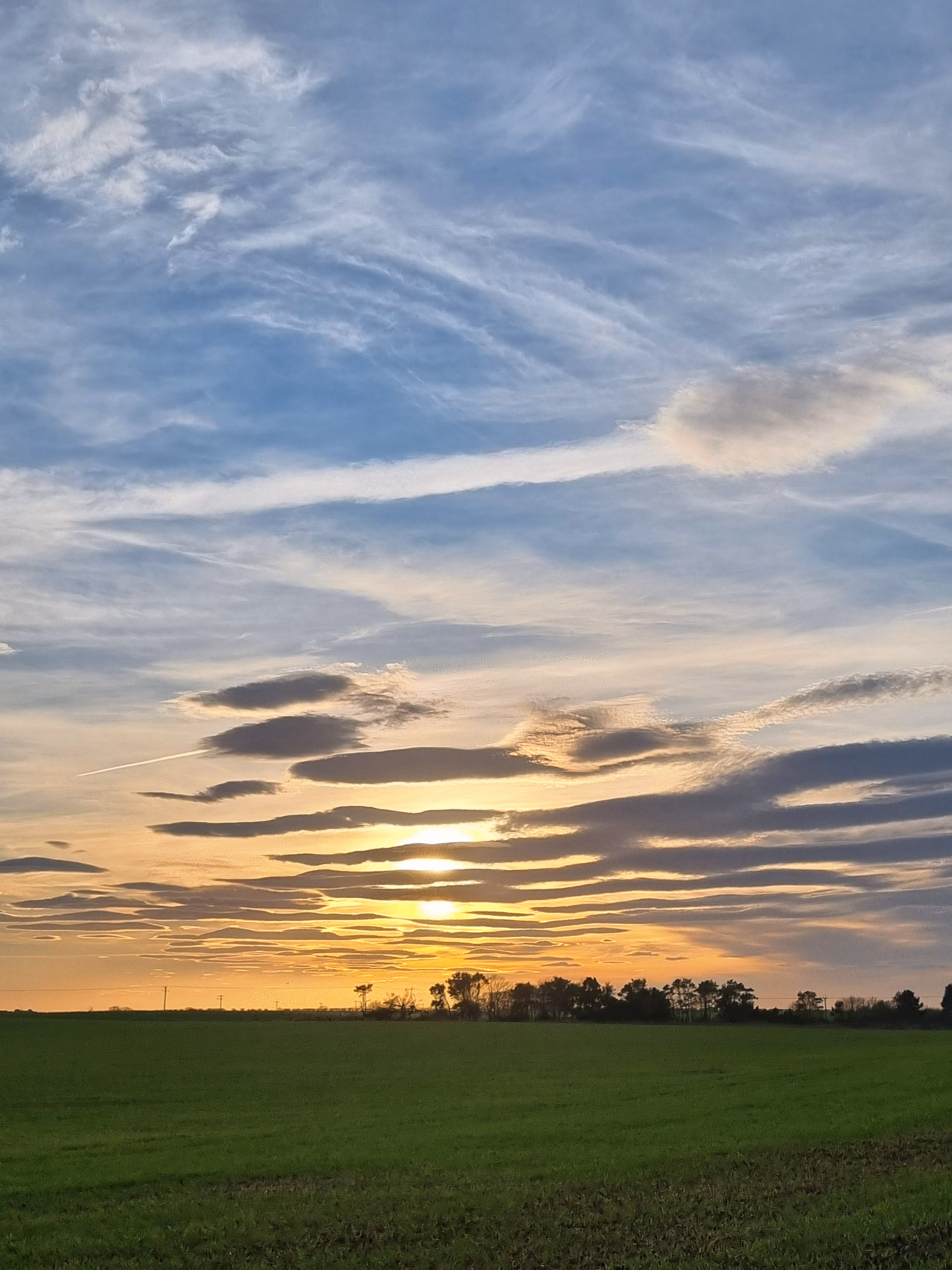 Sunset on The Hunkerdown