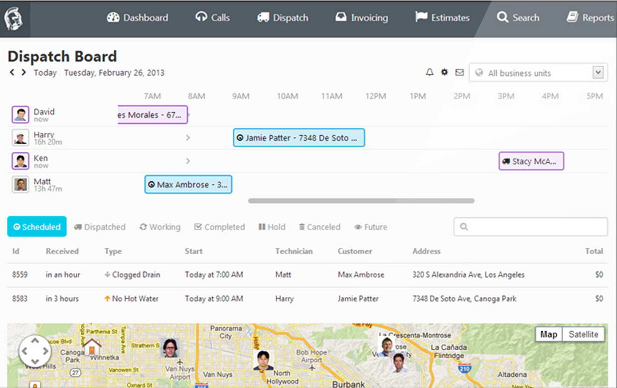 Service Titan Screenshot 2024