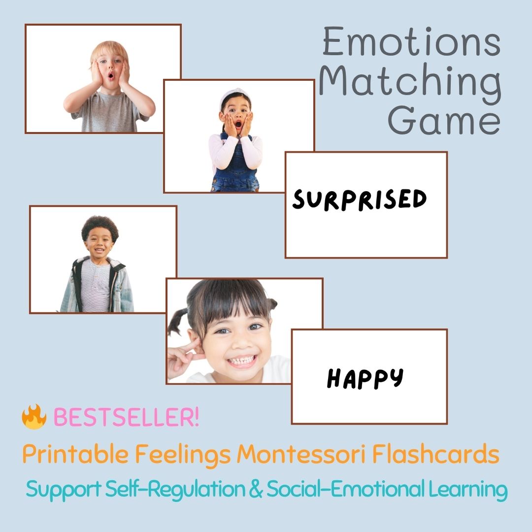 emotions flashcards game