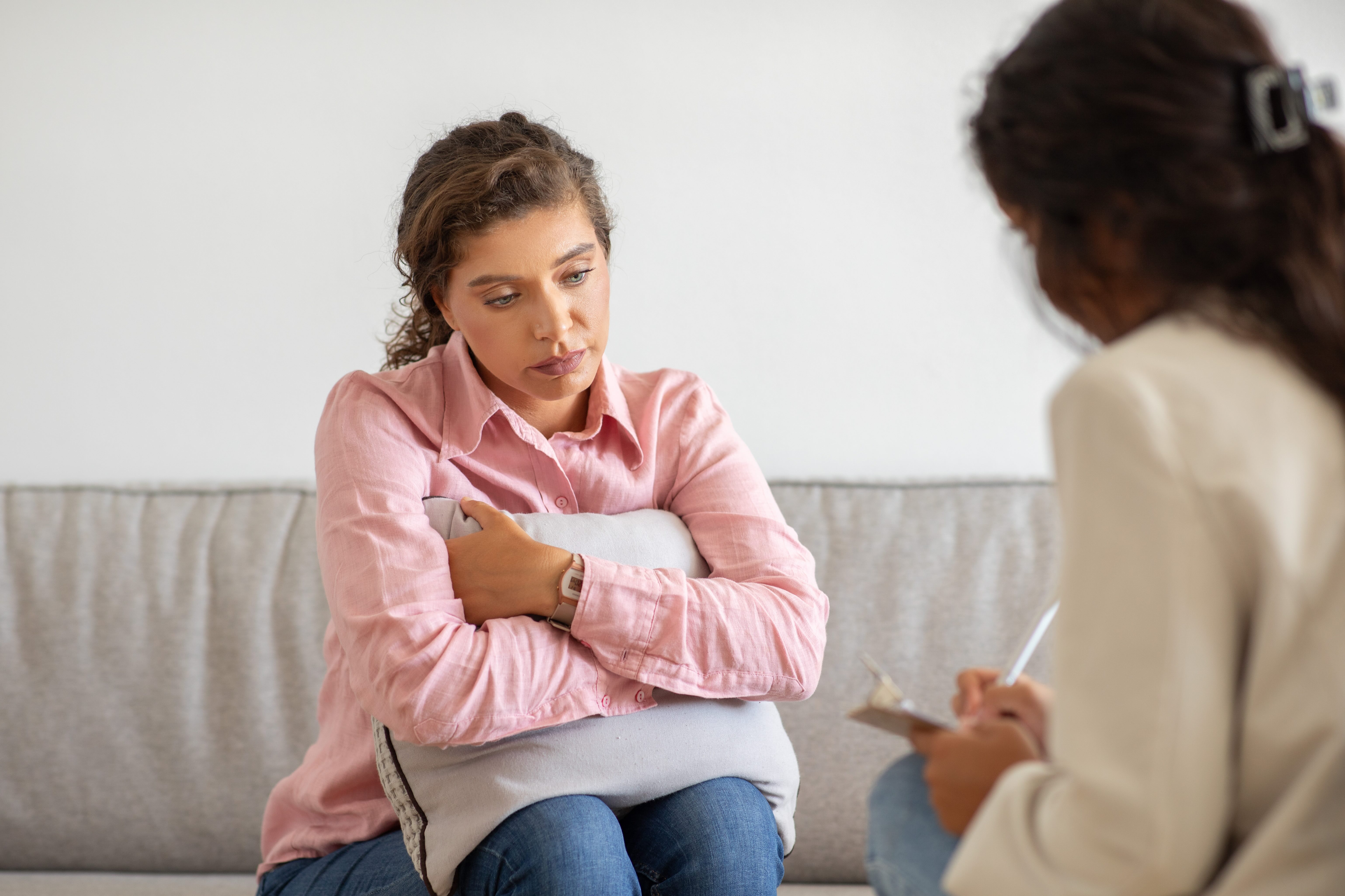 femme en psychothérapie ACT