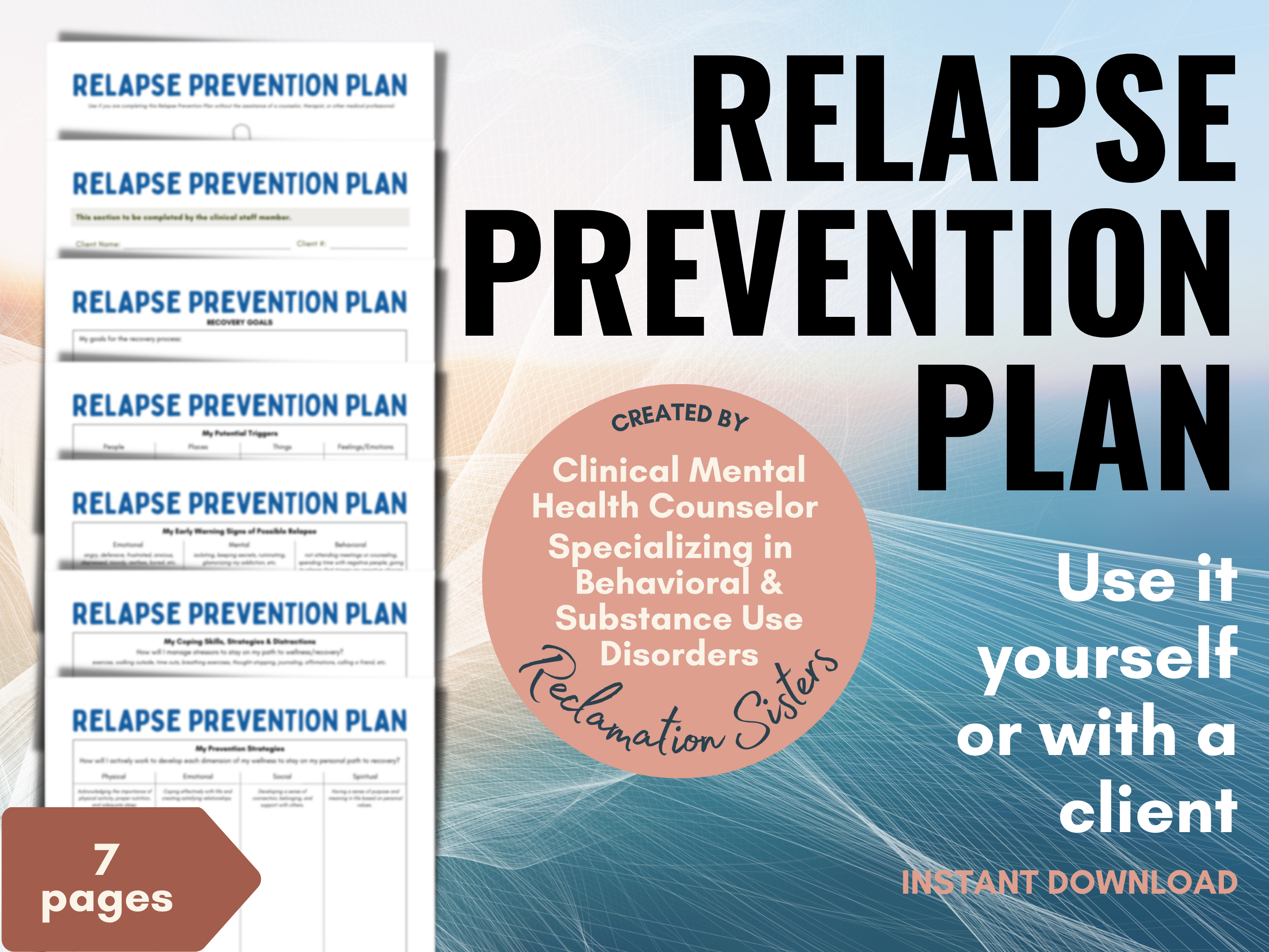 Relapse Prevention Plan