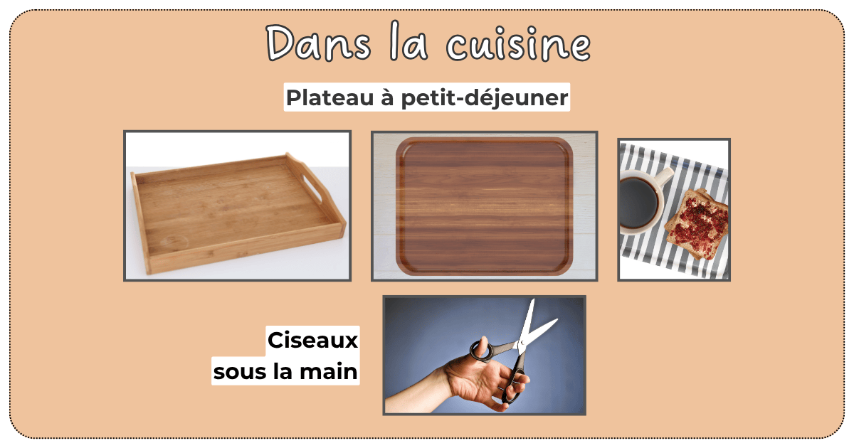 Accessoires pour matin facile dans la cuisine