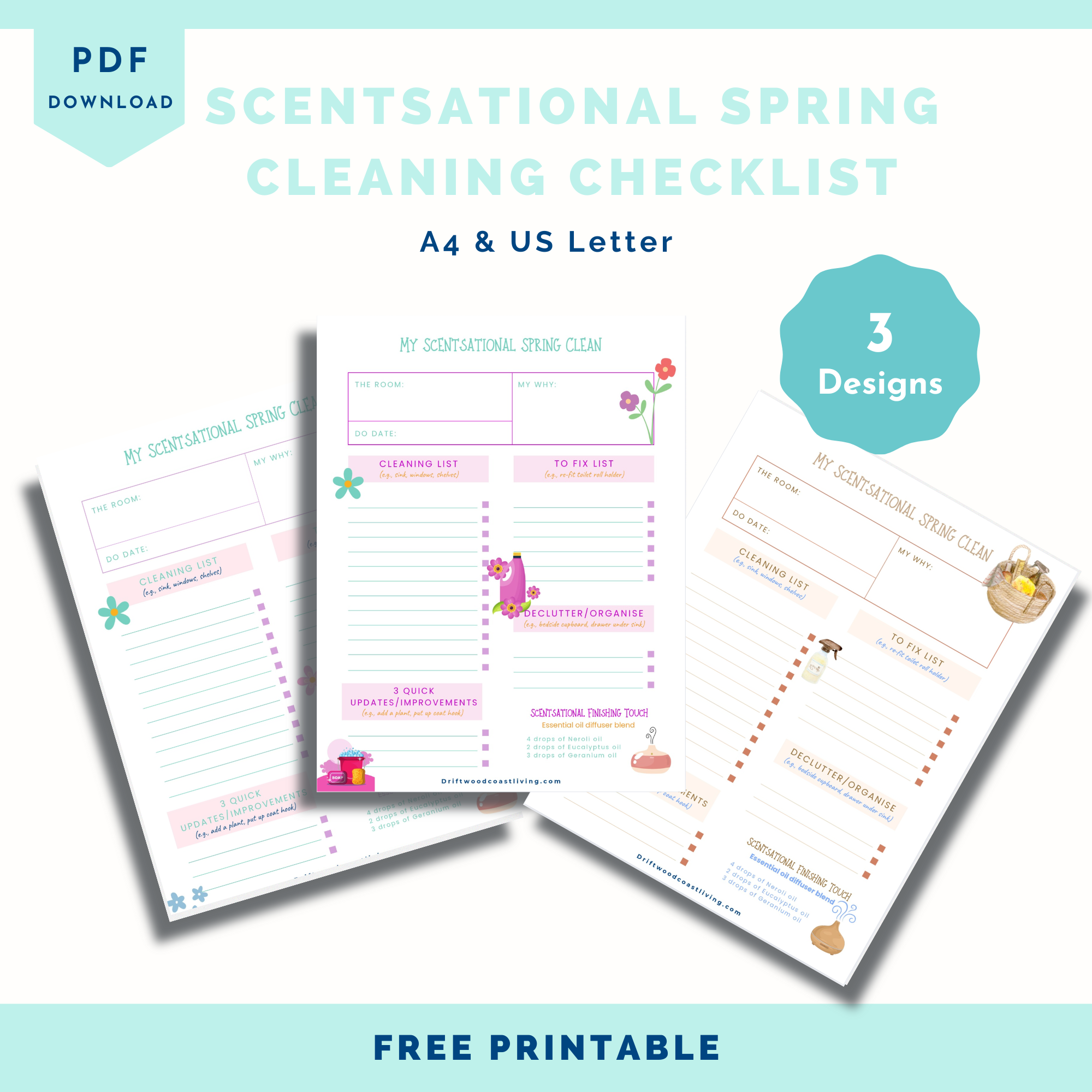 Essential Oil Cleaning Products