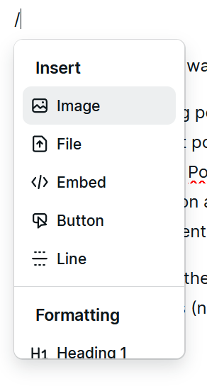 The Power of the / in Podia Blogging