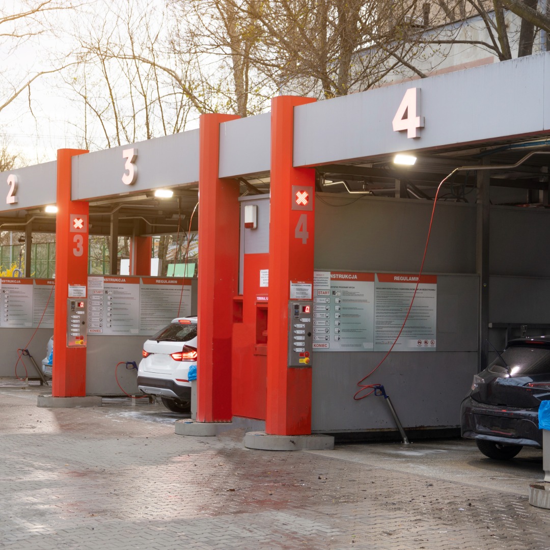 Self Service carwash coin op