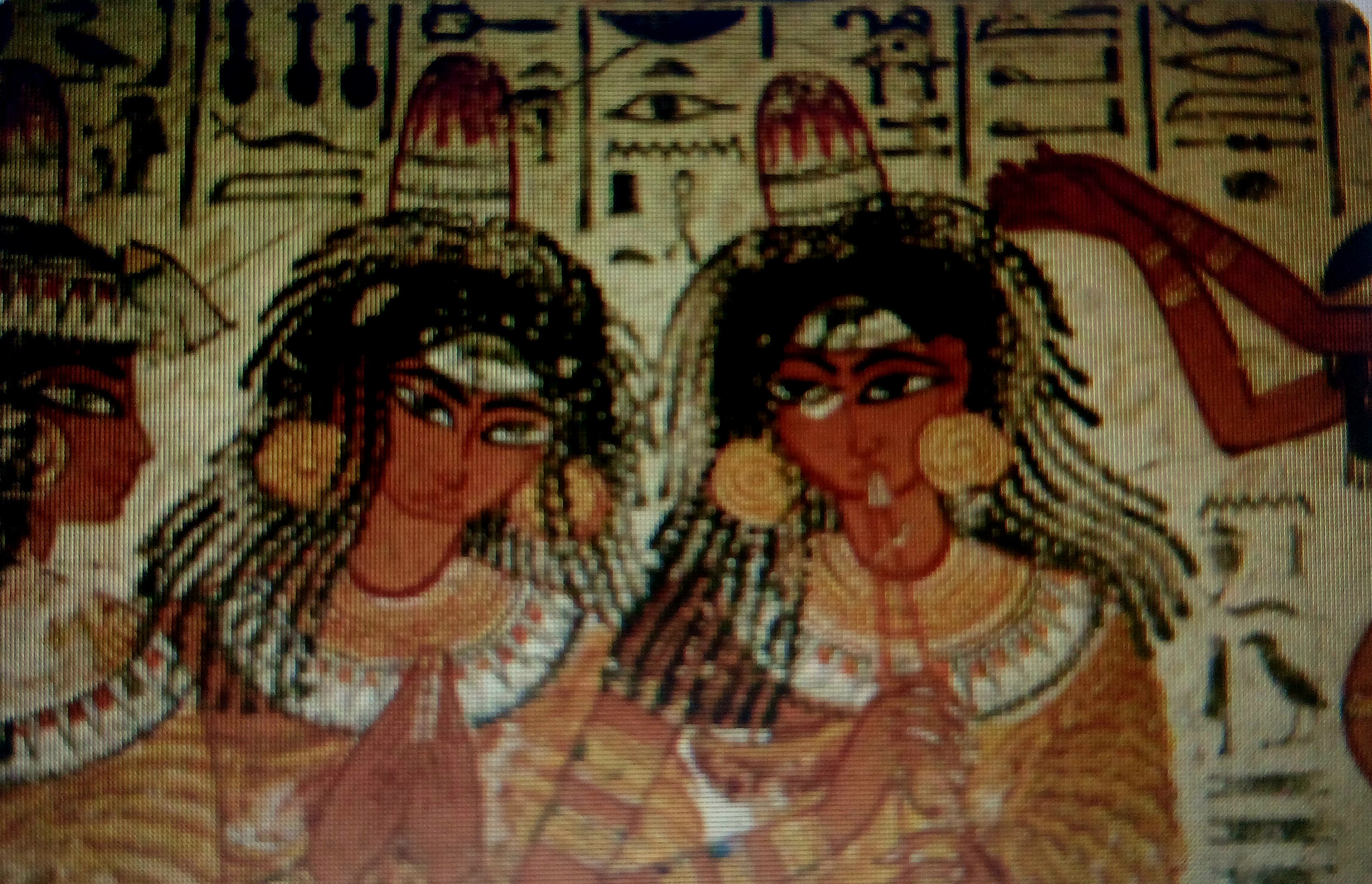 AncientEgyptionBraidedWomen