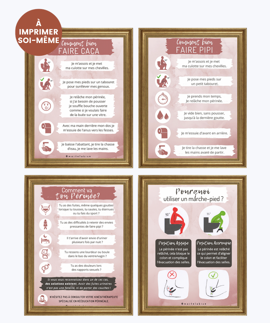 Affiches pour cabinet