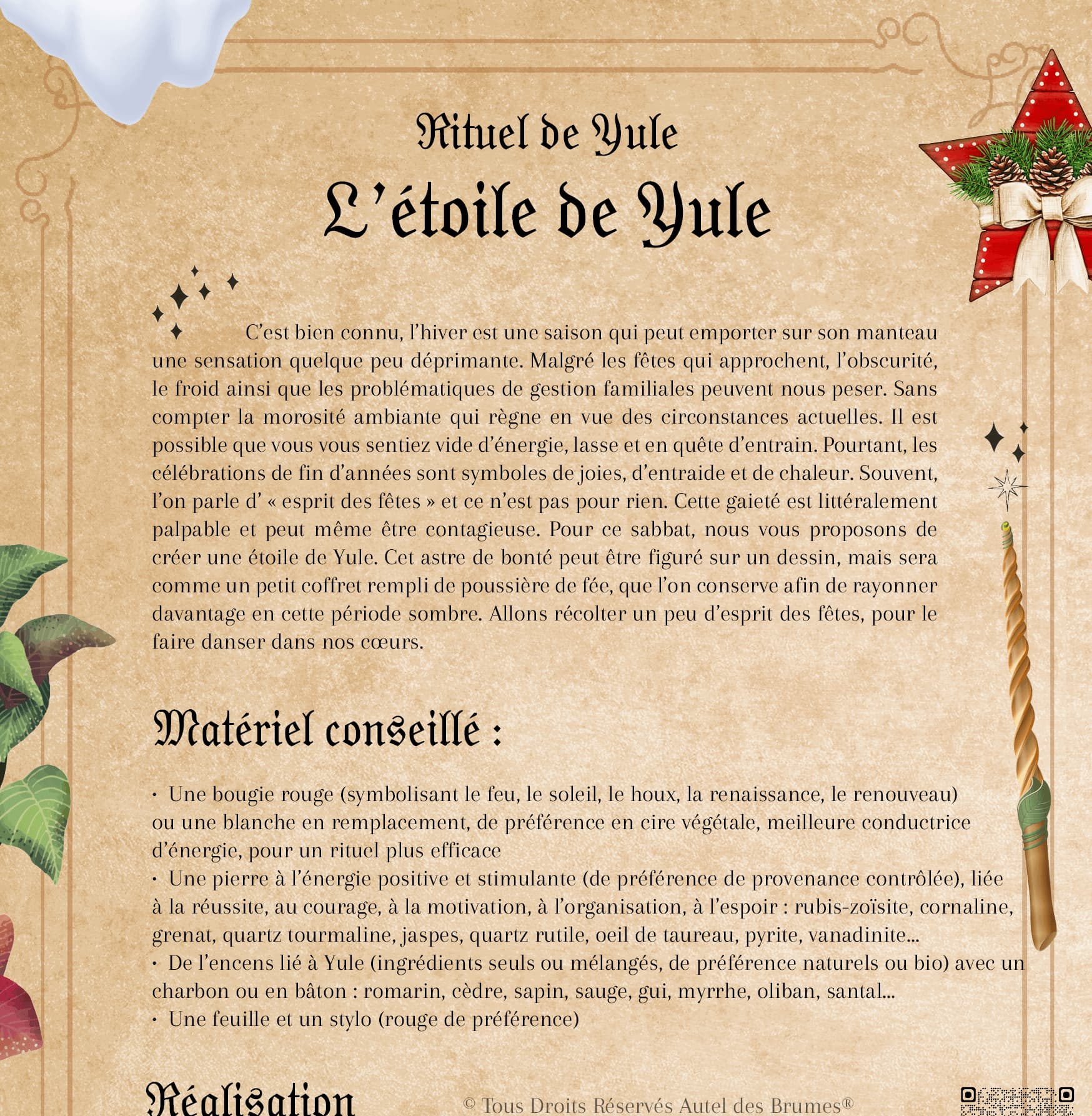 Extrait Rituel Yule
