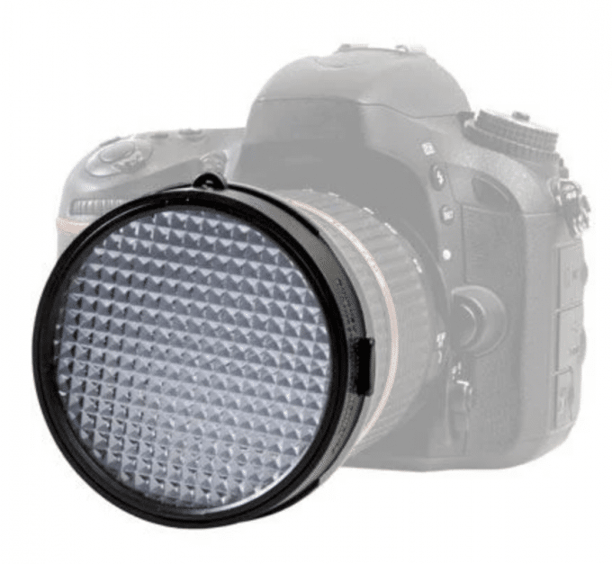 Image of an expodisc used to correct white balance.