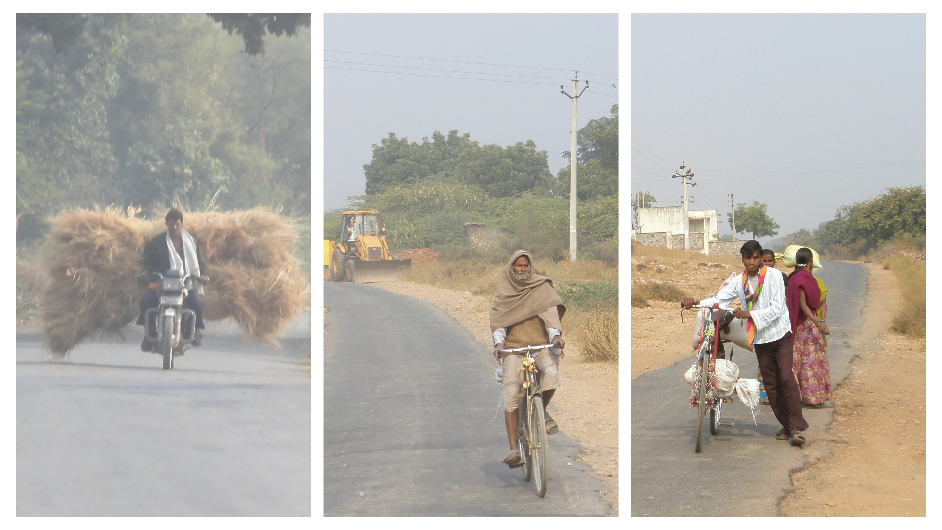 Locals enroute to Arnoda